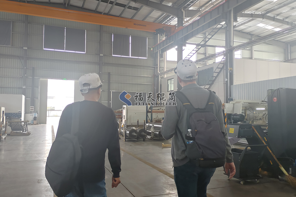 福天輥筒歡迎以色列印刷設(shè)備行業(yè)客戶到訪