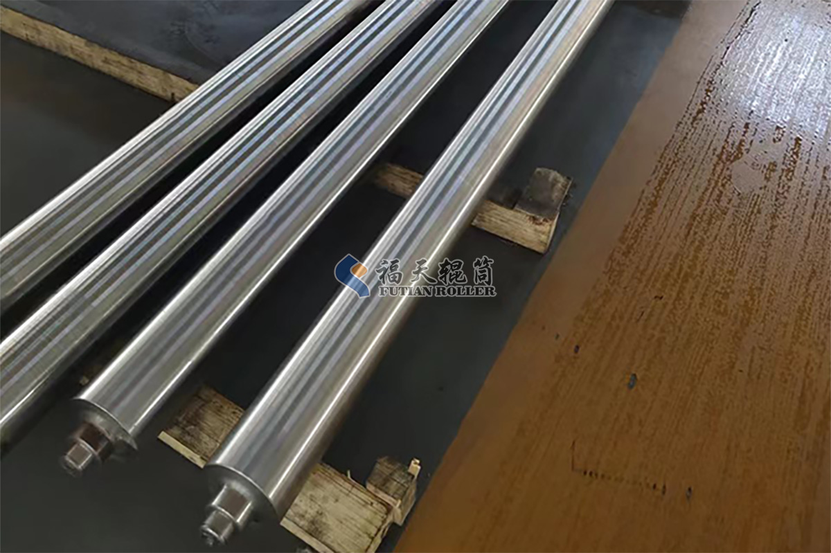 福天輥筒出貨一批印花紡織設備用輥軸1.jpg