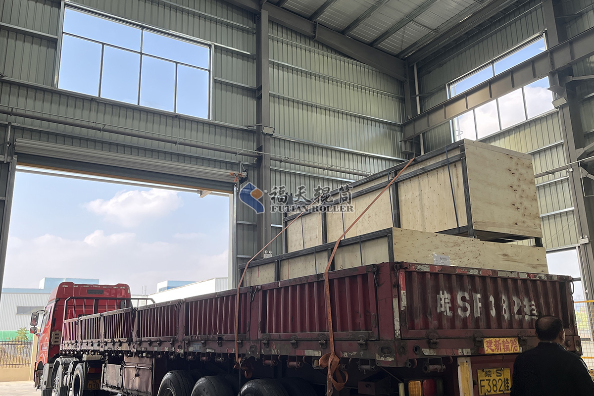 福天輥筒一批輸送線上鋁輥發(fā)往上海