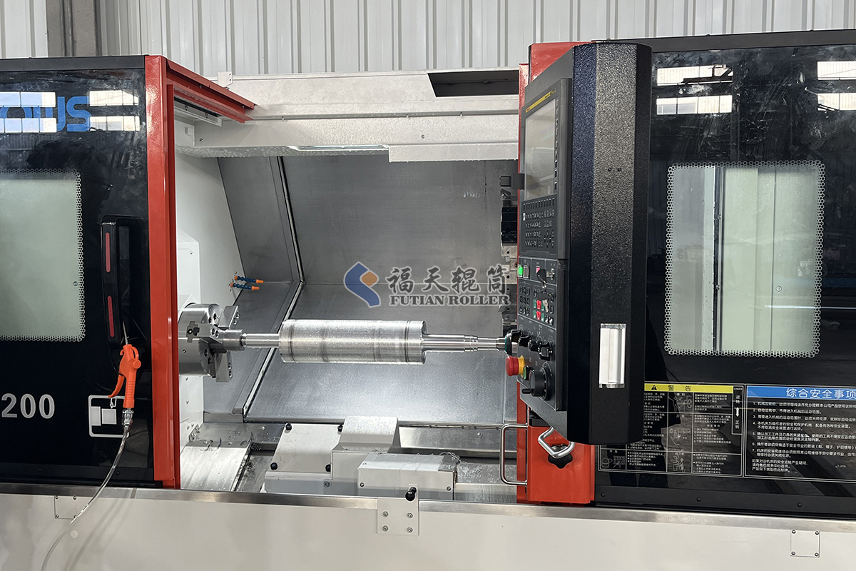 福天輥筒新添數控車床|輥筒加工再升級